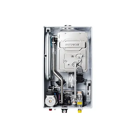 Котел газовый Navien Deluxe C -13k, настенный, 2 конт., закр. кам. сгор., коаксиальный