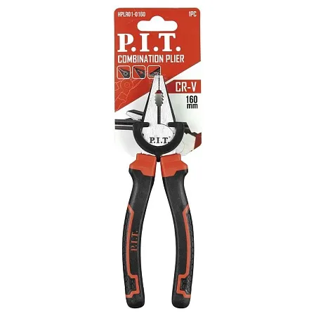 Плоскогубцы комбинированные PIT 160мм (HPLR01-0160)
