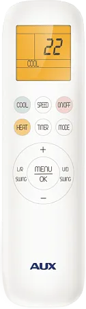 Настенный кондиционер AUX ASW-H18A4/QH-R1 + AS-H18A4/QH-R1, белый