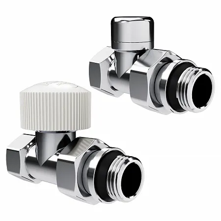 Набор термостатический прямой Royal Thermo Design 1/2"М30х1,5 (Хром)