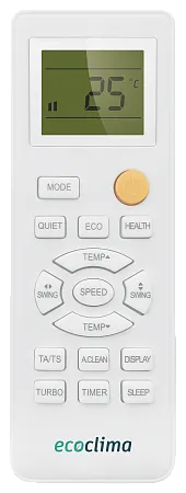 Настенный кондиционер Ecoclima ECW/I-07GC + EC/I-07GC, белый