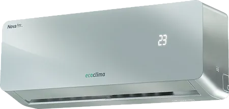 Настенный кондиционер Ecoclima ECW/I-CH12/AAS-4R1 (Silver) + EC/I-CH12/A-4R1 (White), белый