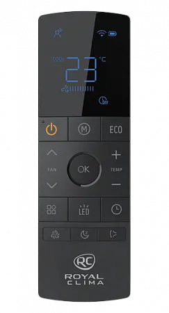 Внутренний блок настенного типа для мульти сплит-систем ROYAL CLIMA MULTI FLEXI VENTURO NERO Inverter RCI-VT09HN