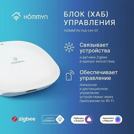 Блок управления (шлюз) HOMMYN Hub HH-01
