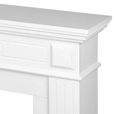 Каминокомплект: Очаг Electrolux Classic EFP/P-1020LS, портал Bianco Classic белый