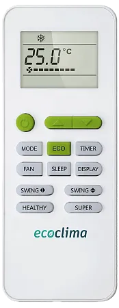 Напольно-потолочный кондиционер Ecoclima ECLCF-TC60/4R1A + ECL-TC60/5R1A(U), белый