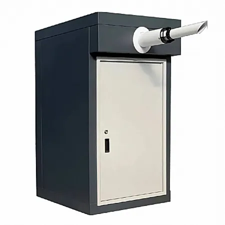 Термоблок газовый уличный ТГУ-НОРД-С (сер., с котлом Baxi Eco Life 1.24F, 1конт.)