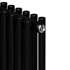 Дизайн-радиатор Royal Thermo Shift R22 C2180 - 04 секц. RAL9005m Дизайн-радиатор Royal Thermo Shift R22 C2180 - 04 секц. RAL9005m