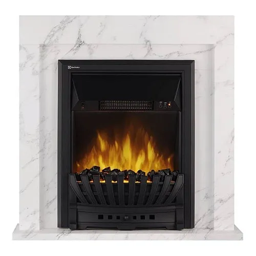 Портал Firelight Simple Classic белый мрамор Портал Firelight Simple Classic белый мрамор