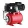 Станция насосная PUMPMAN чугун, 750Вт, Hmax-40м, Qmax-50л/мин, всас 9м, г/а 50л, арт. ATJET100N