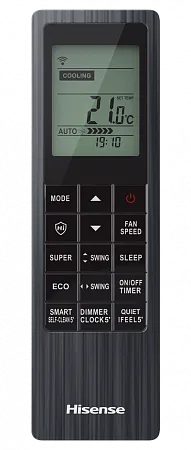 Бытовая сплит-система Hisense BLACK CRYSTAL Classic A AS-07HW4SYDTG035В (комплект)