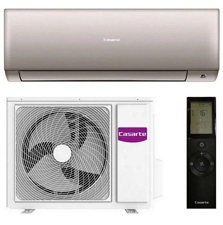 Casarte CAS25CX1/R3-G / 1U25CX1/R3, Сплит-система, Casarte, ELETTO, inverter, цвет шампань матовый