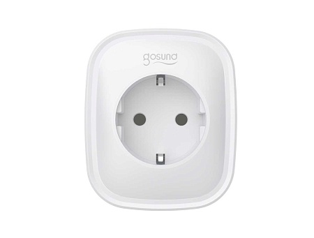 Умная розетка Gosund Smart plug 2 USB outlet, total 2.1A,  белая