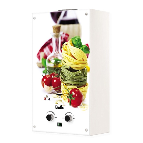 Колонка газовая Ballu GWH 10 Fiery Glass Pasta Колонка газовая Ballu GWH 10 Fiery Glass Pasta
