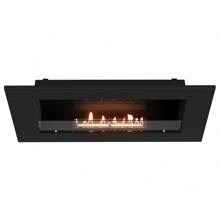 Каминокомплект:Биокамин Firelight BFP/W-110+Набор керамических камней М, черные