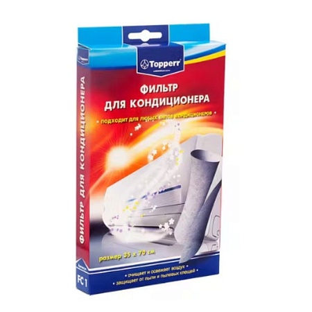 Фильтр для кондиционеров TOPPER, универсальный, 35х70 см